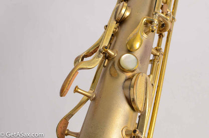 Conn New Wonder 1 Tenor Gold Plate Recent Overhaul