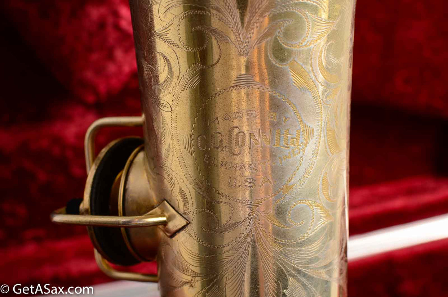 Conn New Wonder 1 Tenor Gold Plate Recent Overhaul