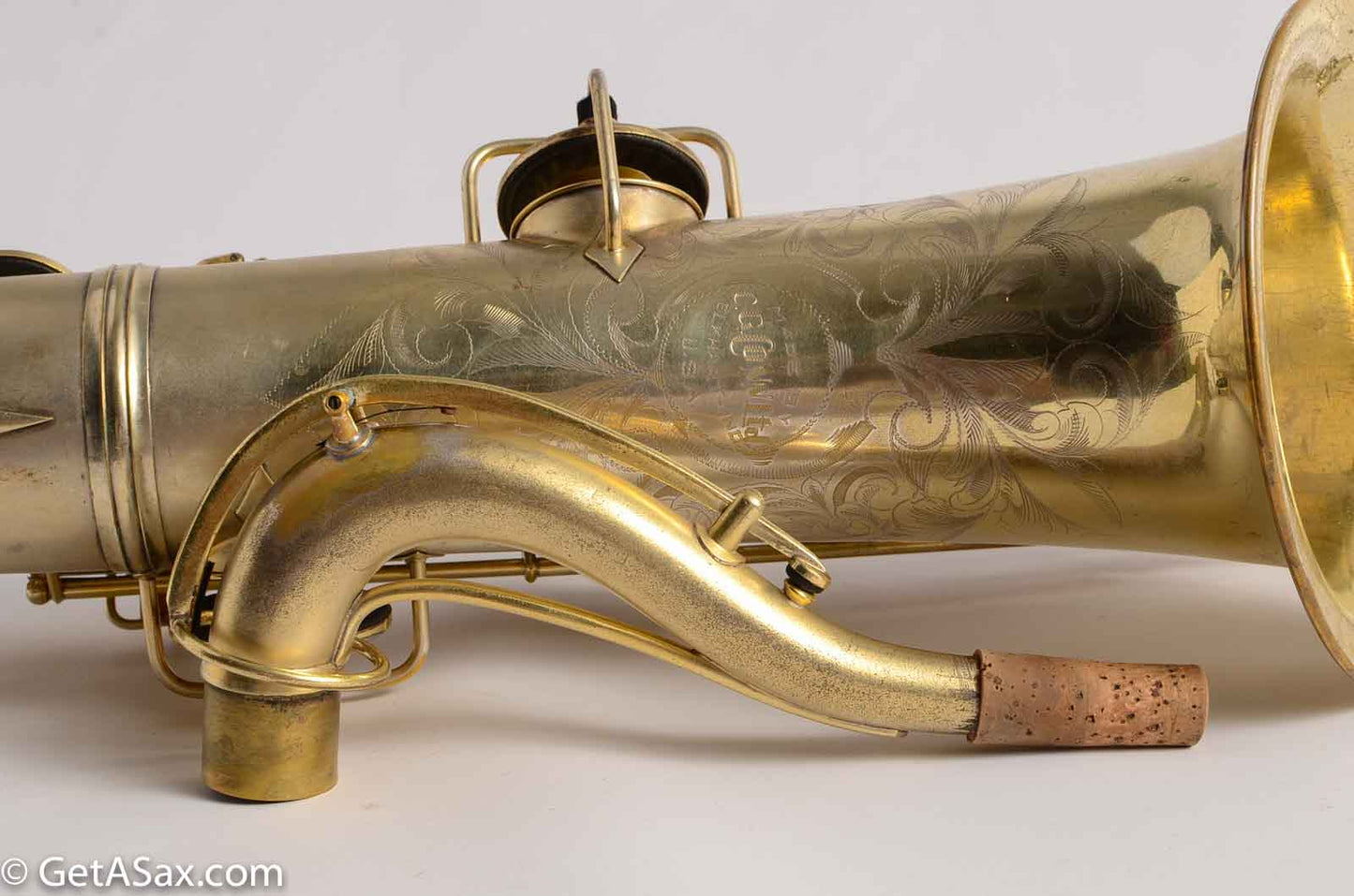 Conn New Wonder 1 Tenor Gold Plate Recent Overhaul