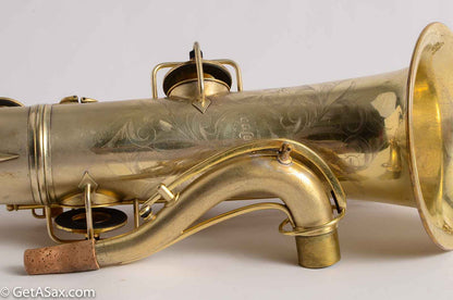 Conn New Wonder 1 Tenor Gold Plate Recent Overhaul