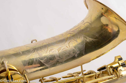 Conn New Wonder 1 Tenor Gold Plate Recent Overhaul