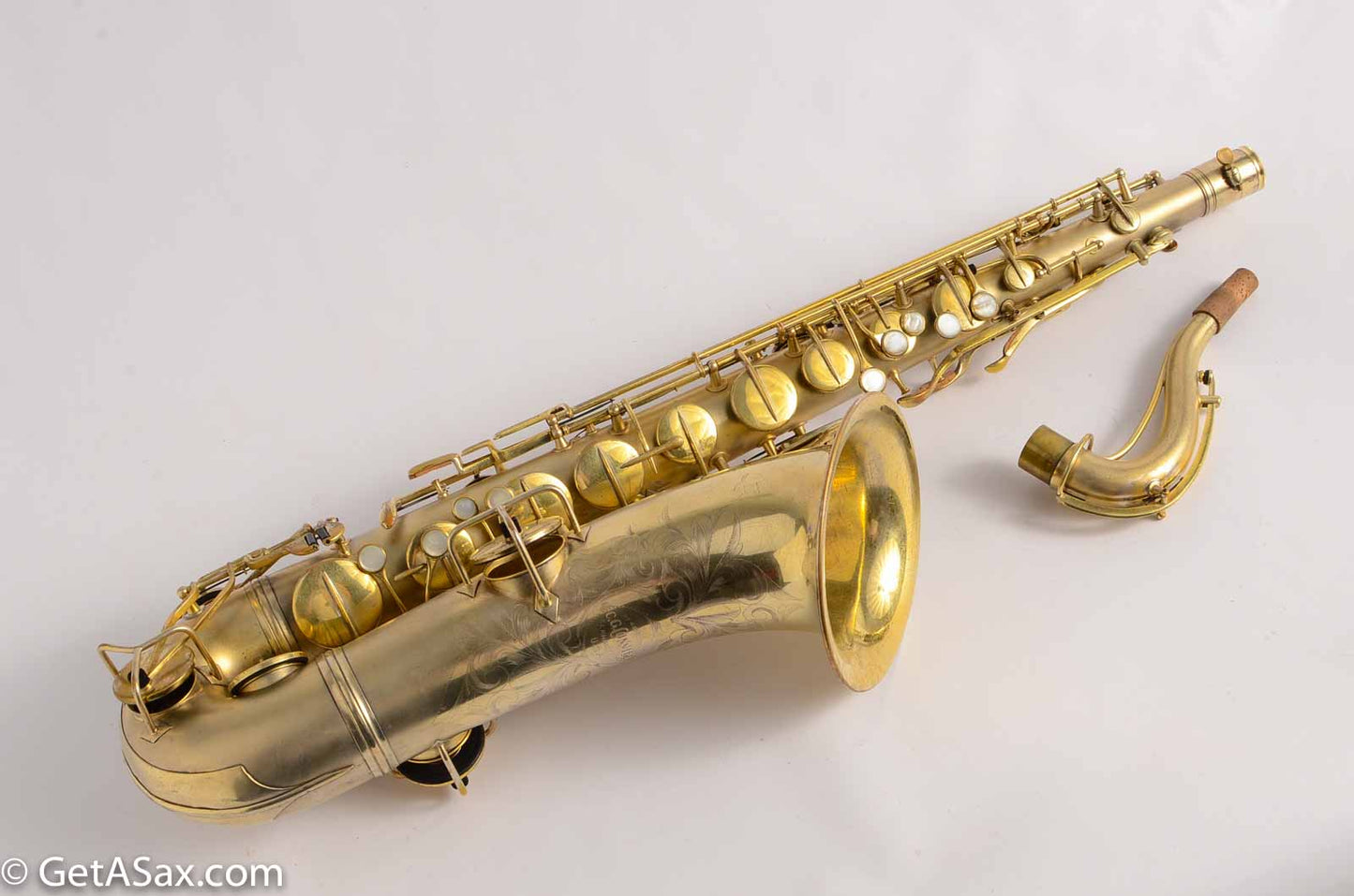Conn New Wonder 1 Tenor Gold Plate Recent Overhaul
