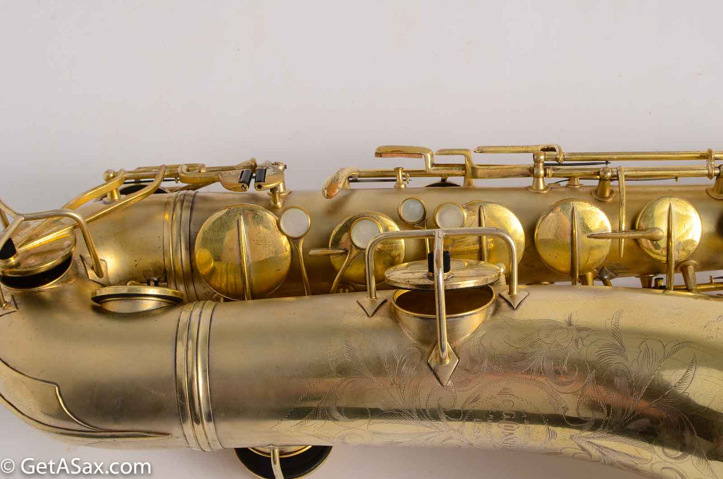Conn New Wonder 1 Tenor Gold Plate Recent Overhaul