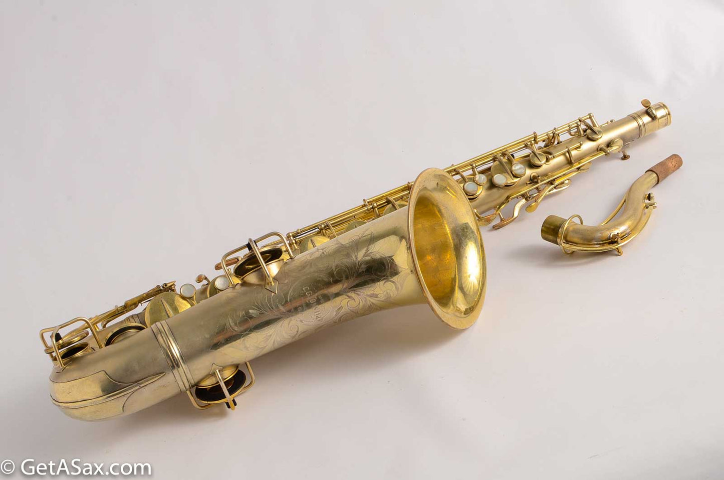 Conn New Wonder 1 Tenor Gold Plate Recent Overhaul