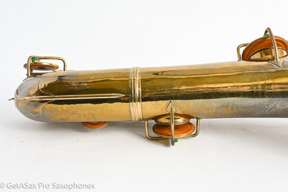 Conn NWII Baritone Saxophone Later Version X Brace Relacquered 226981 Discount 12M