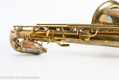 Conn NWII Baritone Saxophone Later Version X Brace Relacquered 226981 Discount 12M