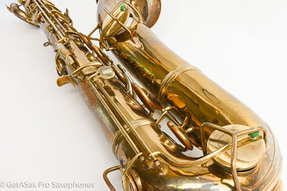 Conn NWII Baritone Saxophone Later Version X Brace Relacquered 226981 Discount 12M