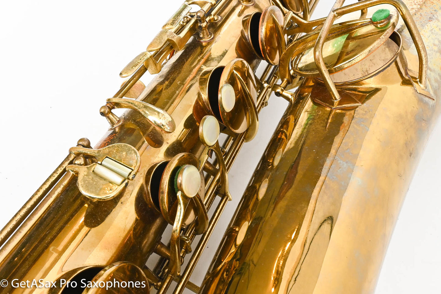 Conn NWII Baritone Saxophone Later Version X Brace Relacquered 226981 Discount 12M