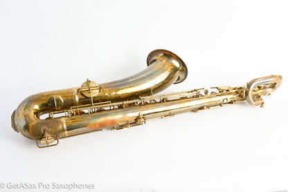 Conn NWII Baritone Saxophone Later Version X Brace Relacquered 226981 Discount 12M
