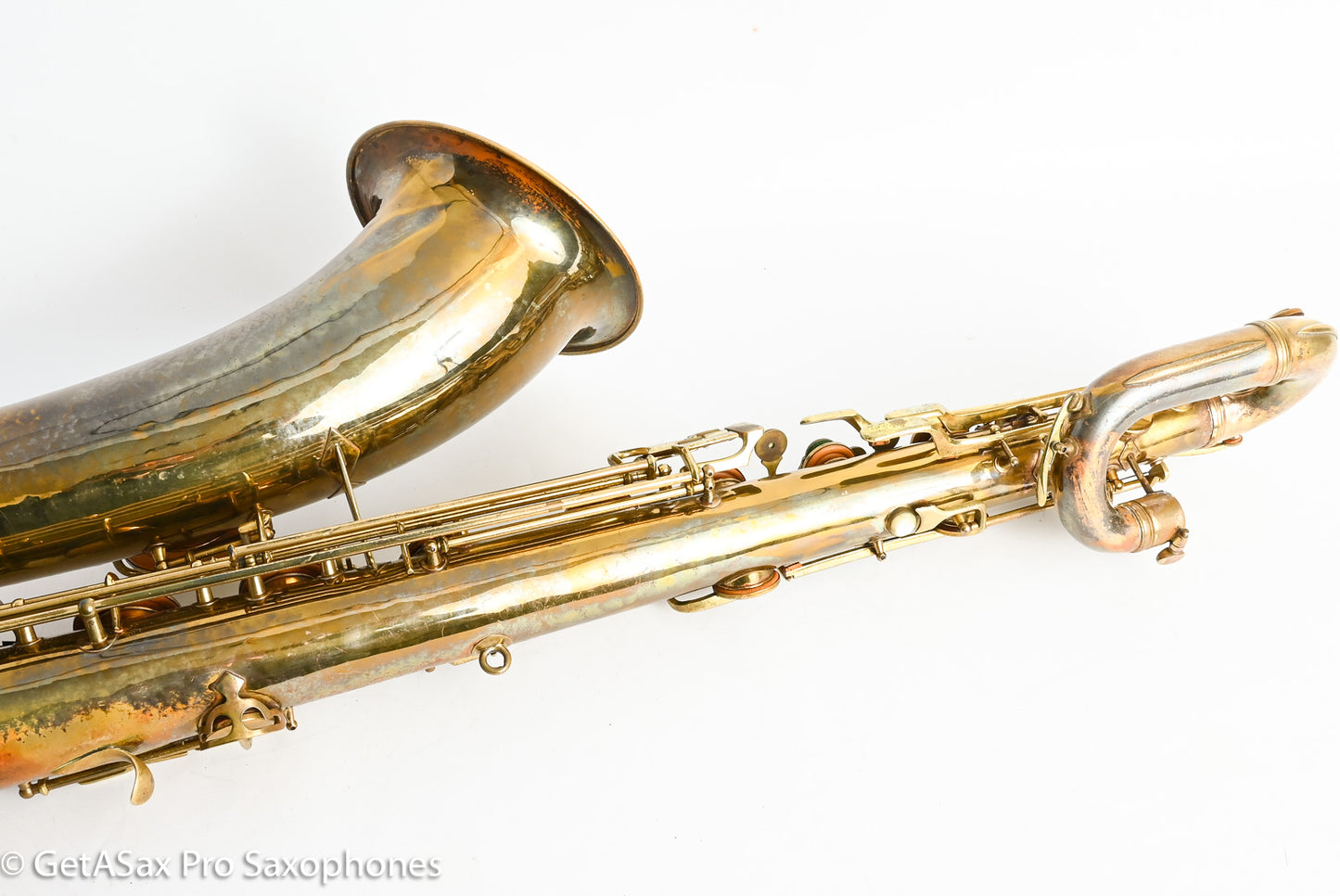 Conn NWII Baritone Saxophone Later Version X Brace Relacquered 226981 Discount 12M