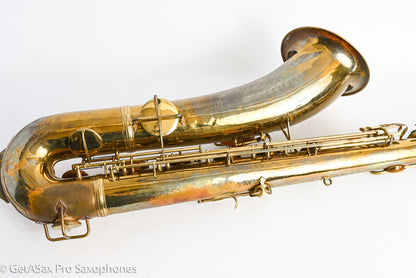 Conn NWII Baritone Saxophone Later Version X Brace Relacquered 226981 Discount 12M