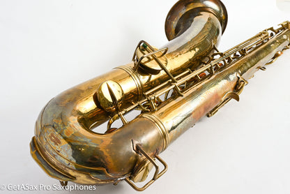 Conn NWII Baritone Saxophone Later Version X Brace Relacquered 226981 Discount 12M