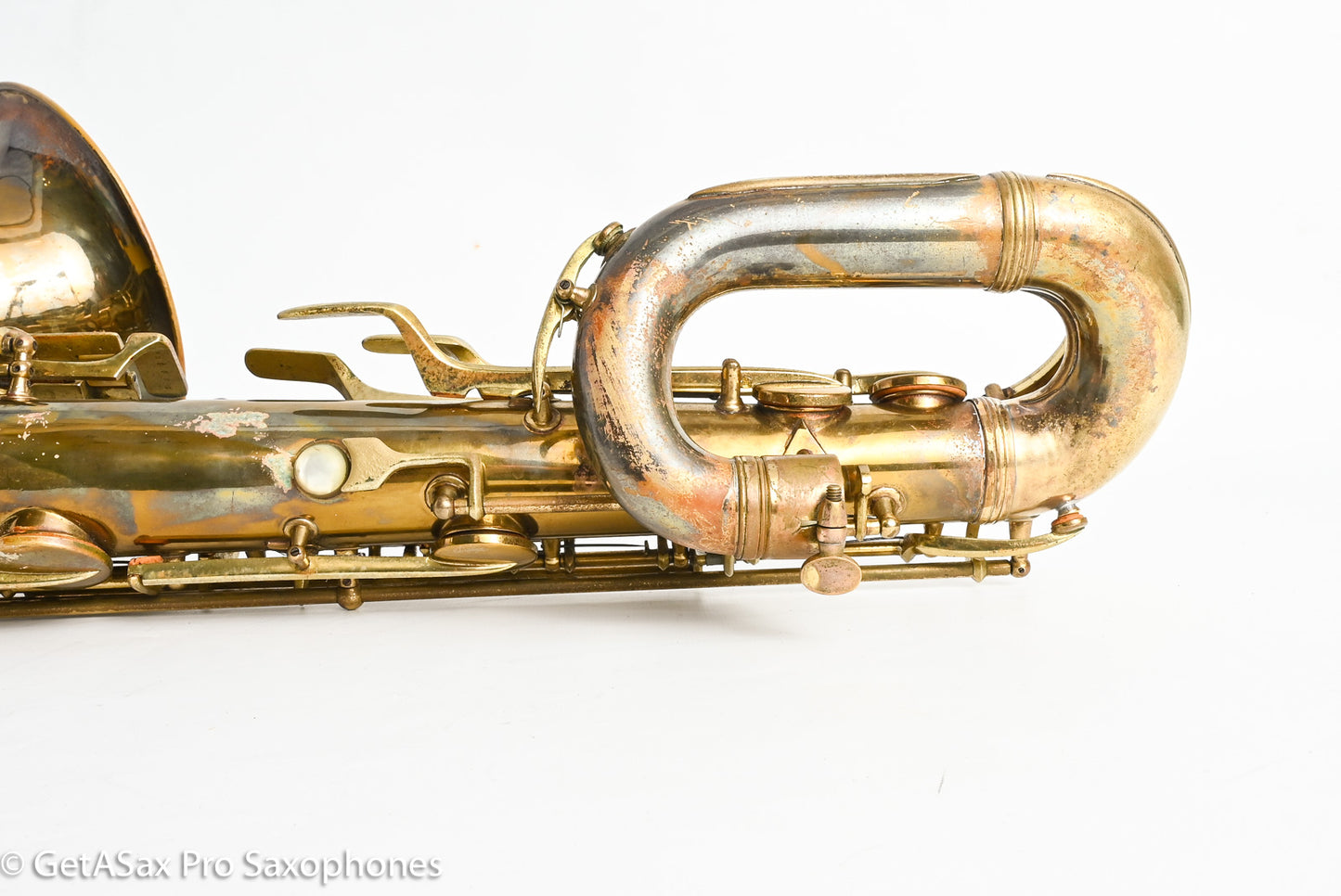 Conn NWII Baritone Saxophone Later Version X Brace Relacquered 226981 Discount 12M
