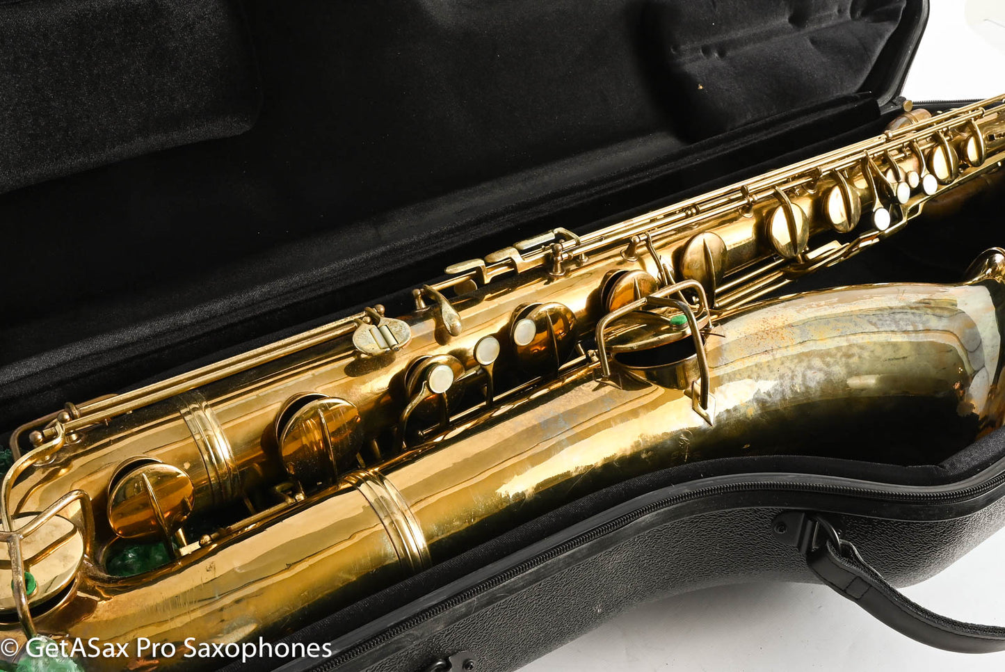 Conn NWII Baritone Saxophone Later Version X Brace Relacquered 226981 Discount 12M