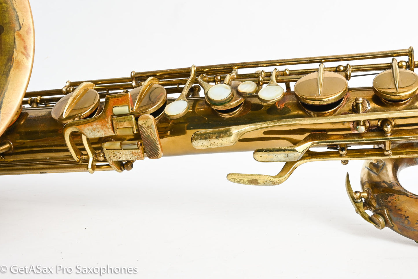 Conn NWII Baritone Saxophone Later Version X Brace Relacquered 226981 Discount 12M