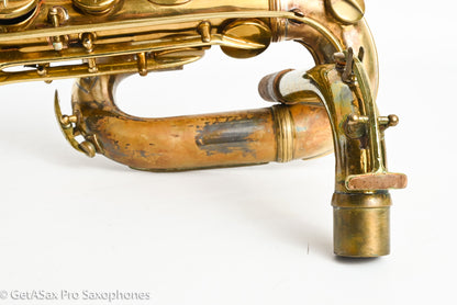 Conn NWII Baritone Saxophone Later Version X Brace Relacquered 226981 Discount 12M