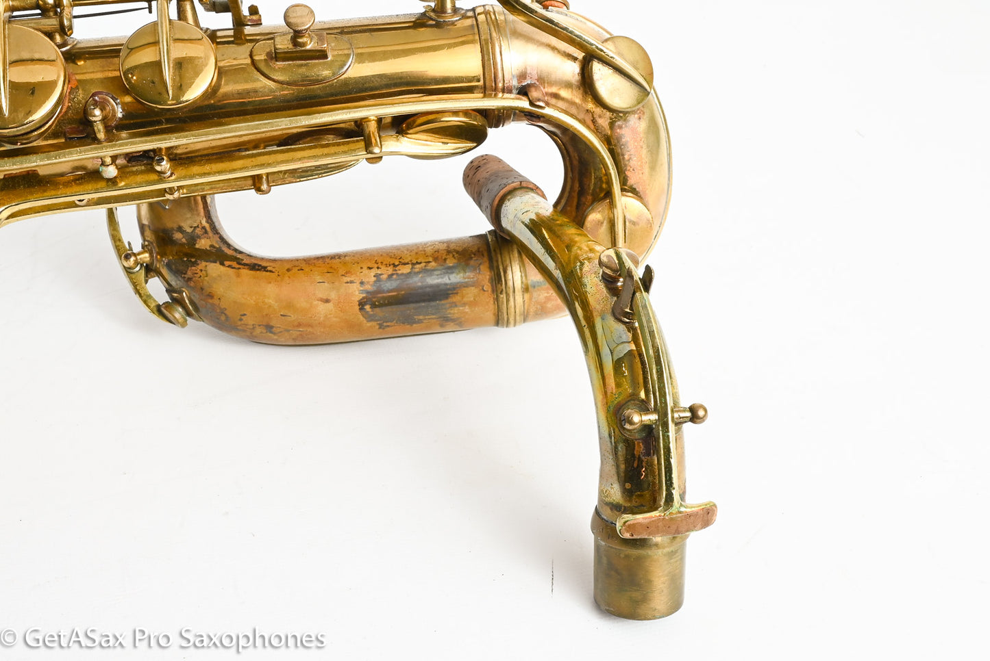 Conn NWII Baritone Saxophone Later Version X Brace Relacquered 226981 Discount 12M