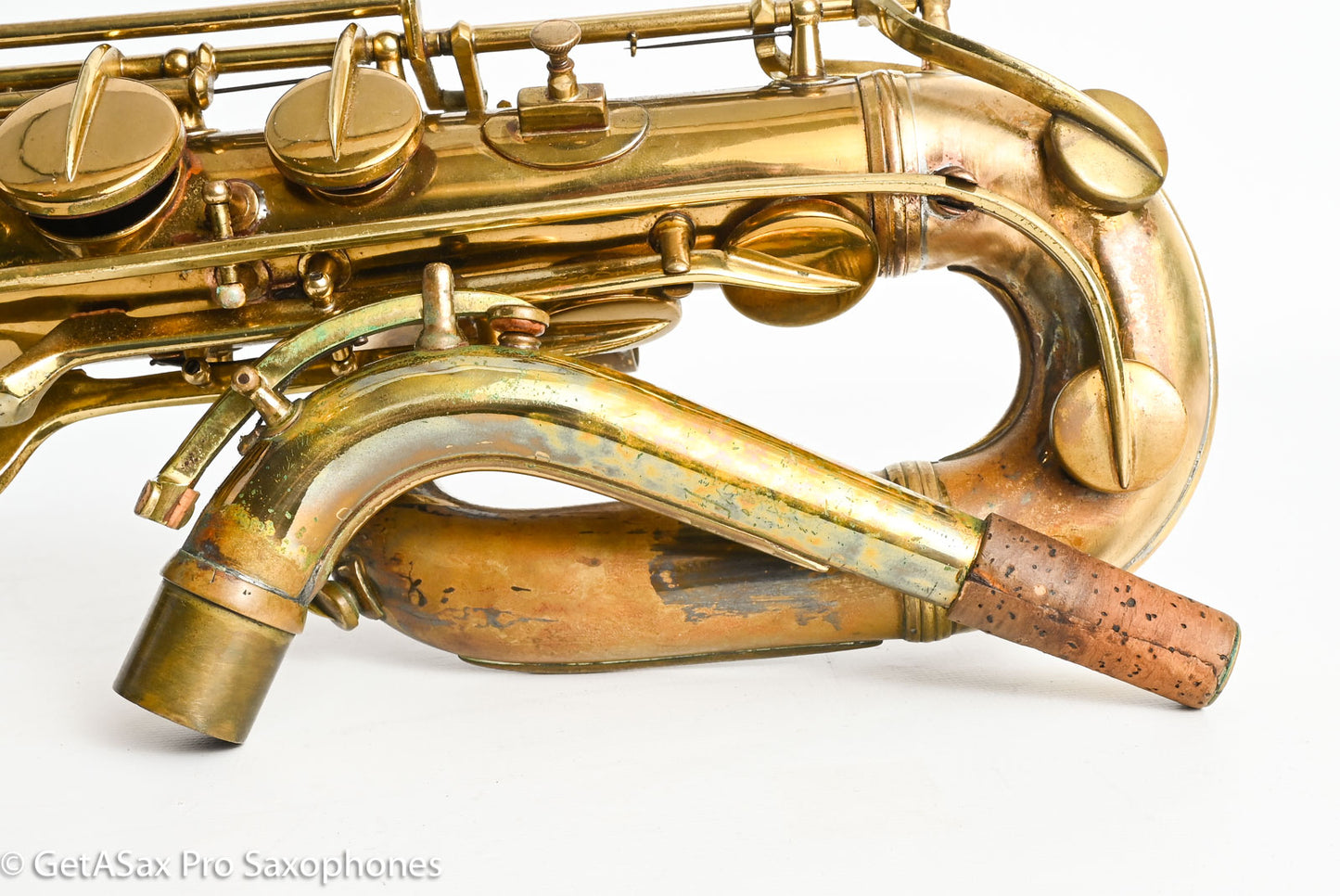 Conn NWII Baritone Saxophone Later Version X Brace Relacquered 226981 Discount 12M