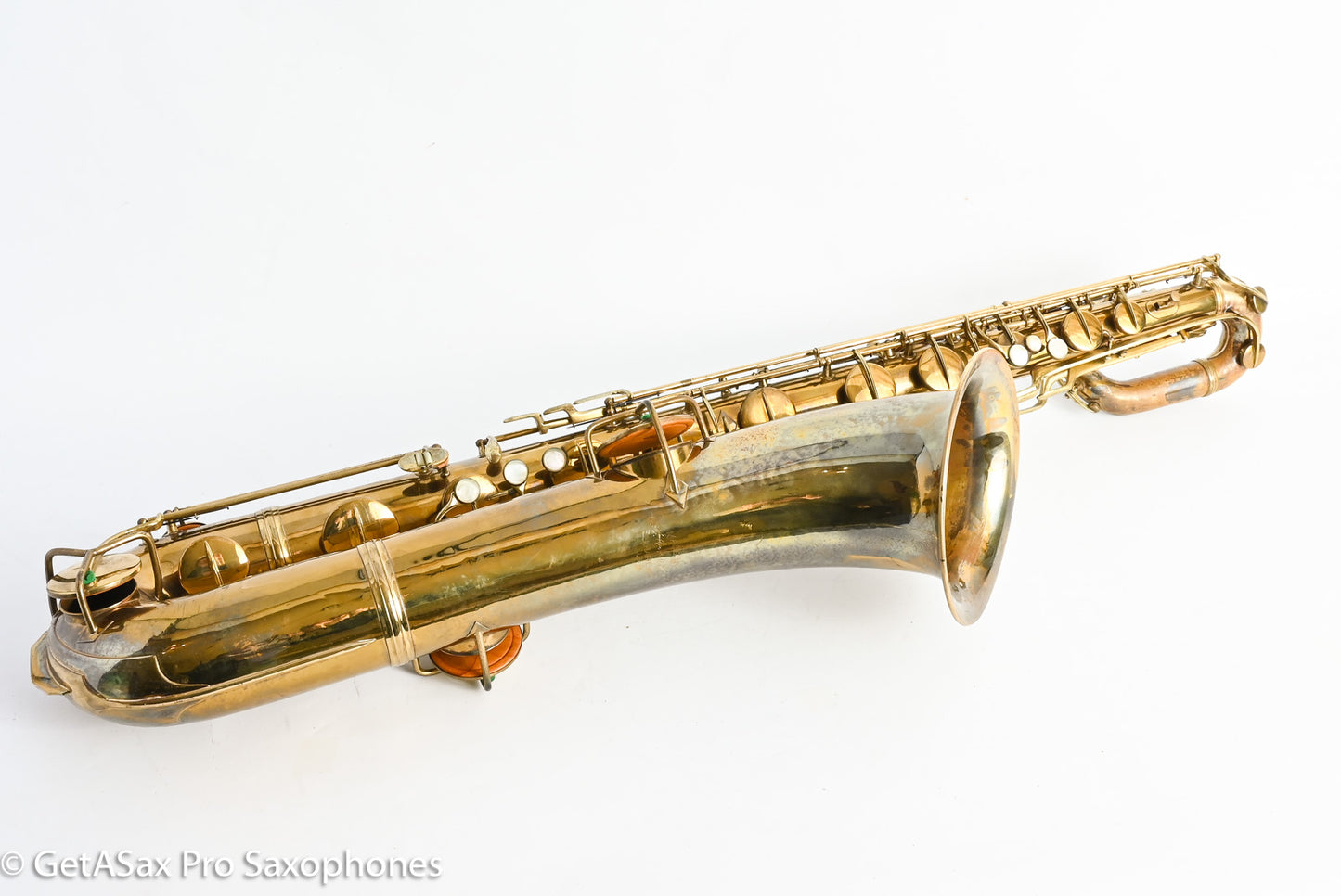 Conn NWII Baritone Saxophone Later Version X Brace Relacquered 226981 Discount 12M