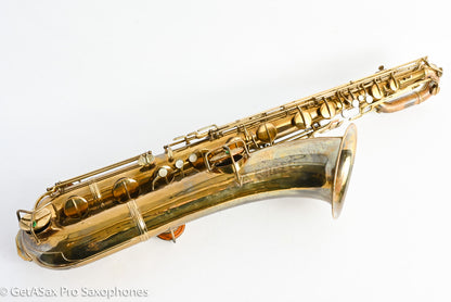 Conn NWII Baritone Saxophone Later Version X Brace Relacquered 226981 Discount 12M