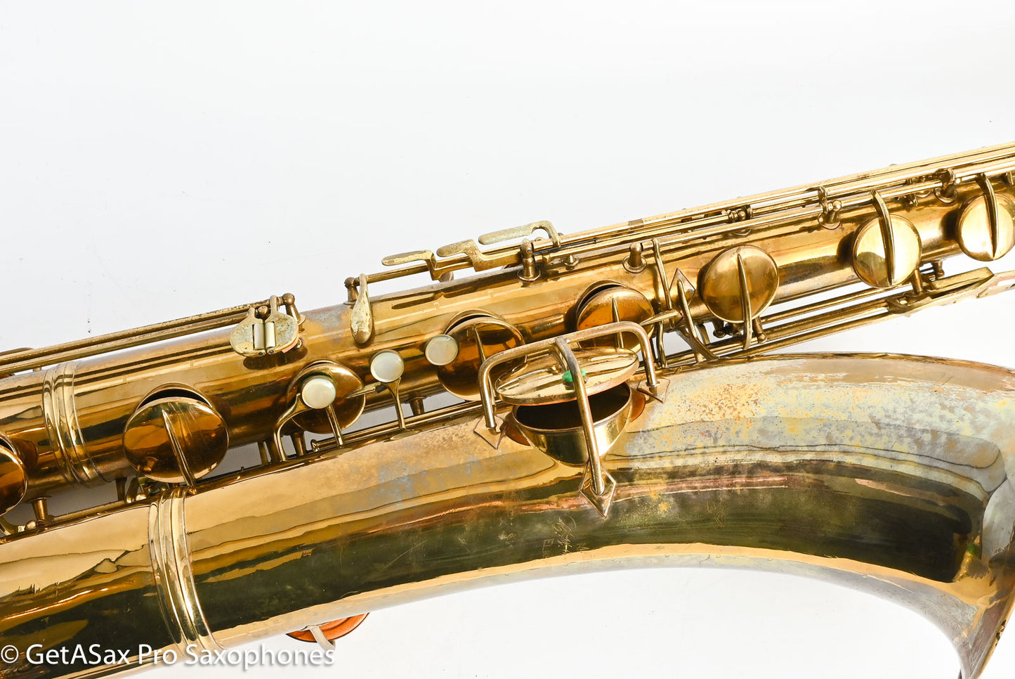 Conn NWII Baritone Saxophone Later Version X Brace Relacquered 226981 Discount 12M