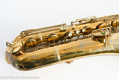 Conn NWII Baritone Saxophone Later Version X Brace Relacquered 226981 Discount 12M