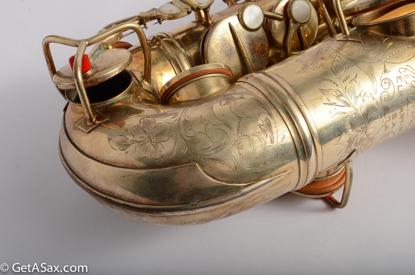 Conn Virtuoso Deluxe Alto Full Pearls Gold Plate Super Rare