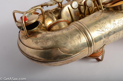 Conn Virtuoso Deluxe Alto Full Pearls Gold Plate Super Rare