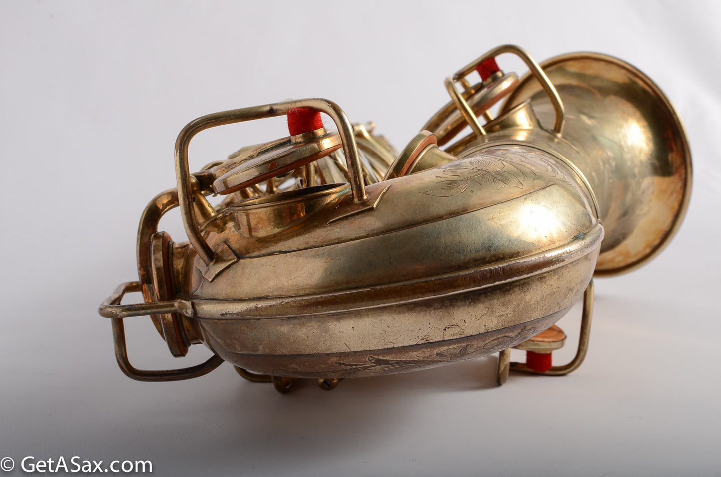 Conn Virtuoso Deluxe Alto Full Pearls Gold Plate Super Rare