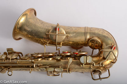 Conn Virtuoso Deluxe Alto Full Pearls Gold Plate Super Rare