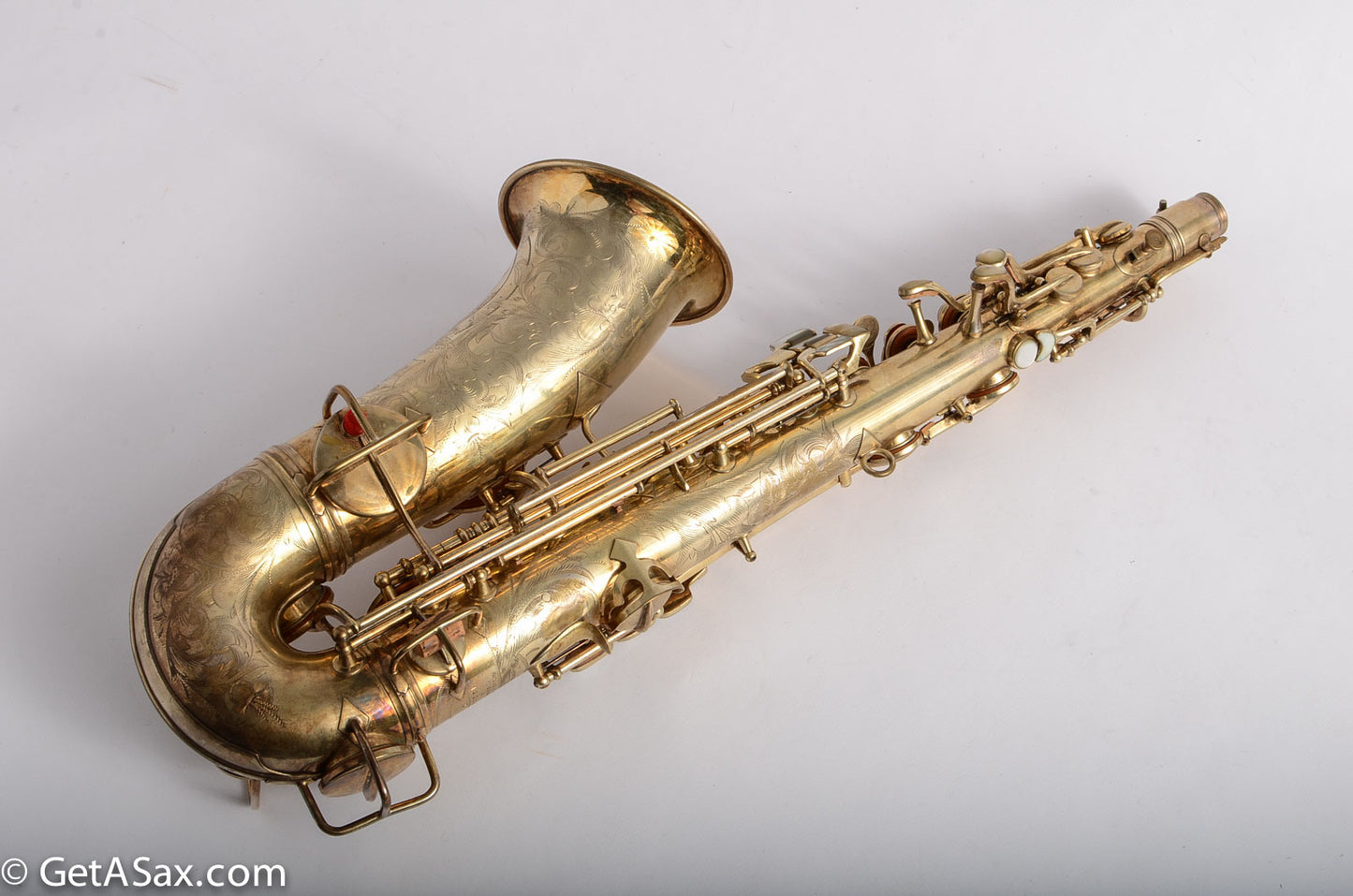 Conn Virtuoso Deluxe Alto Full Pearls Gold Plate Super Rare