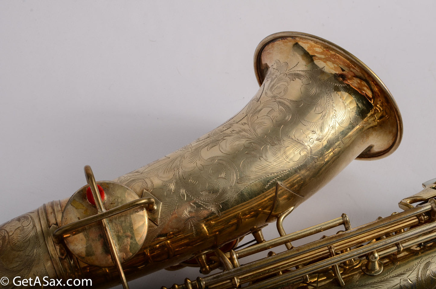 Conn Virtuoso Deluxe Alto Full Pearls Gold Plate Super Rare