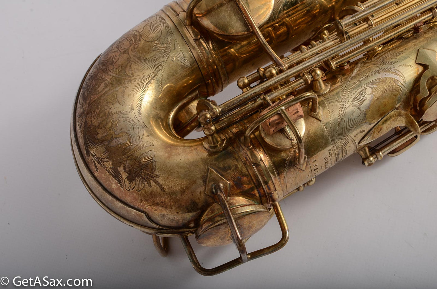 Conn Virtuoso Deluxe Alto Full Pearls Gold Plate Super Rare