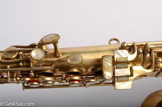 Conn Virtuoso Deluxe Alto Full Pearls Gold Plate Super Rare