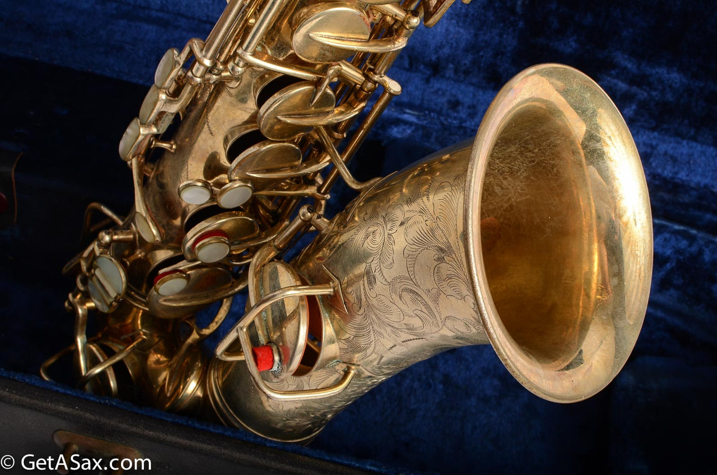 Conn Virtuoso Deluxe Alto Full Pearls Gold Plate Super Rare