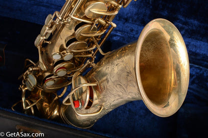 Conn Virtuoso Deluxe Alto Full Pearls Gold Plate Super Rare