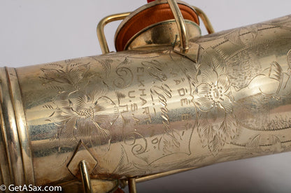 Conn Virtuoso Deluxe Alto Full Pearls Gold Plate Super Rare