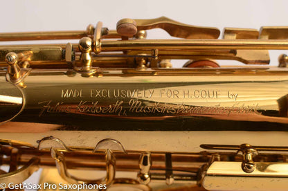 Couf Superba 1 Alto Excellent Original Lacquer