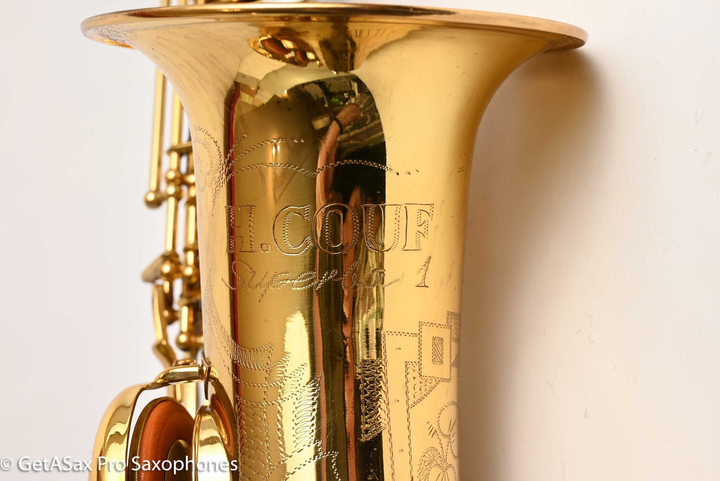Couf Superba 1 Alto Early Serial with Ultra Rare High G Original Lacquer 51363
