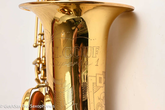 Couf Superba 1 Alto Early Serial with Ultra Rare High G Original Lacquer 51363