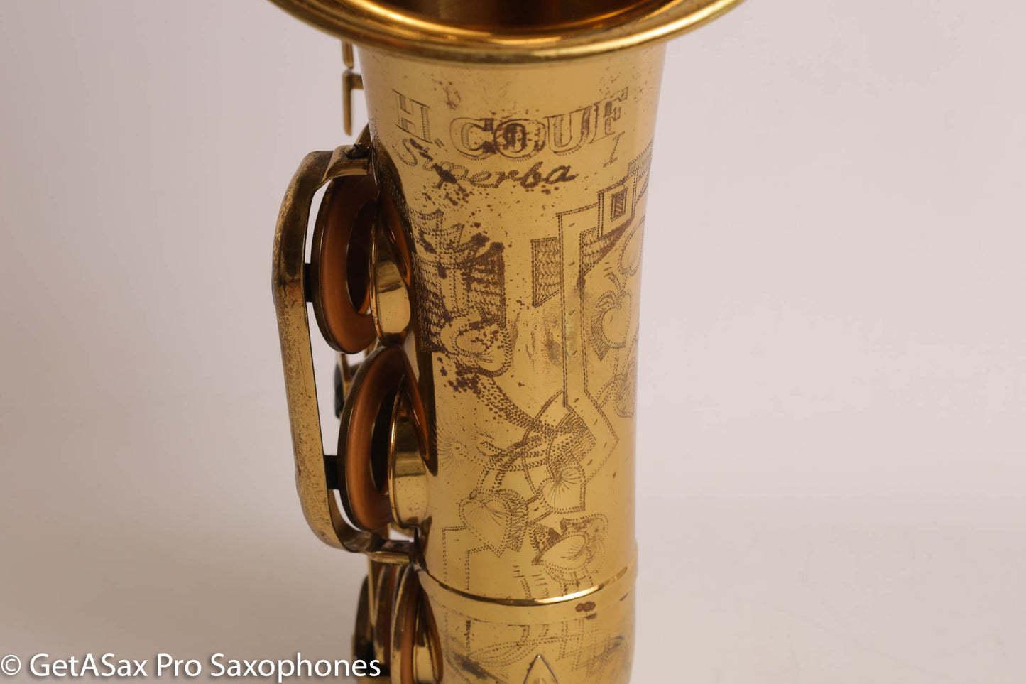 Couf Superba 1 Alto Saxophone Freshly Overhauled 76761