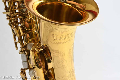 Couf Superba 1 Alto Prototype from Herb Couf’s Collection with High G Overhauled! 51363