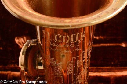 Couf Superba 1 Alto Original Lacquer Fresh High-End Overhaul Plays Great