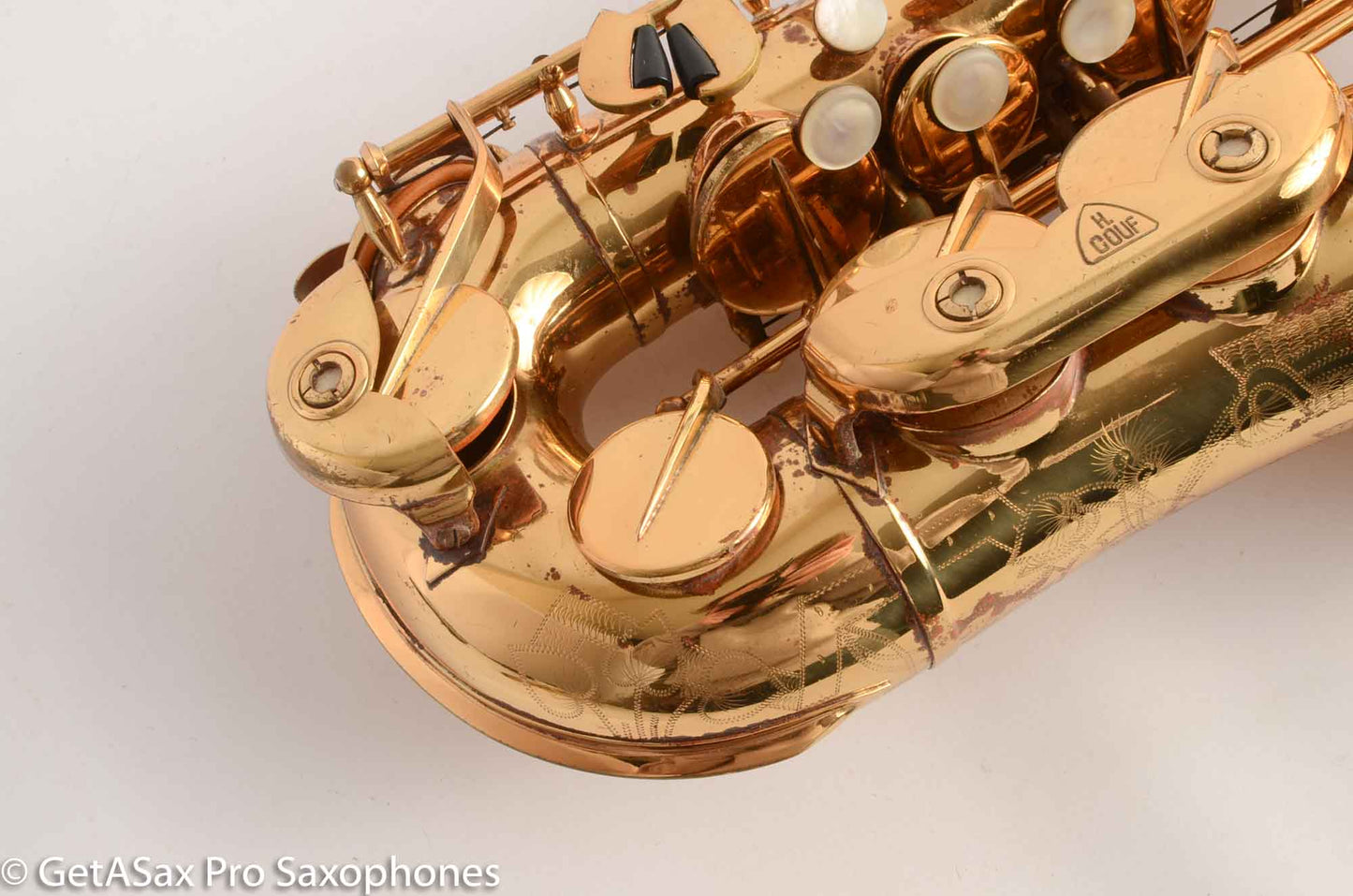 Couf Superba 1 Alto Original Lacquer Fresh High-End Overhaul Plays Great