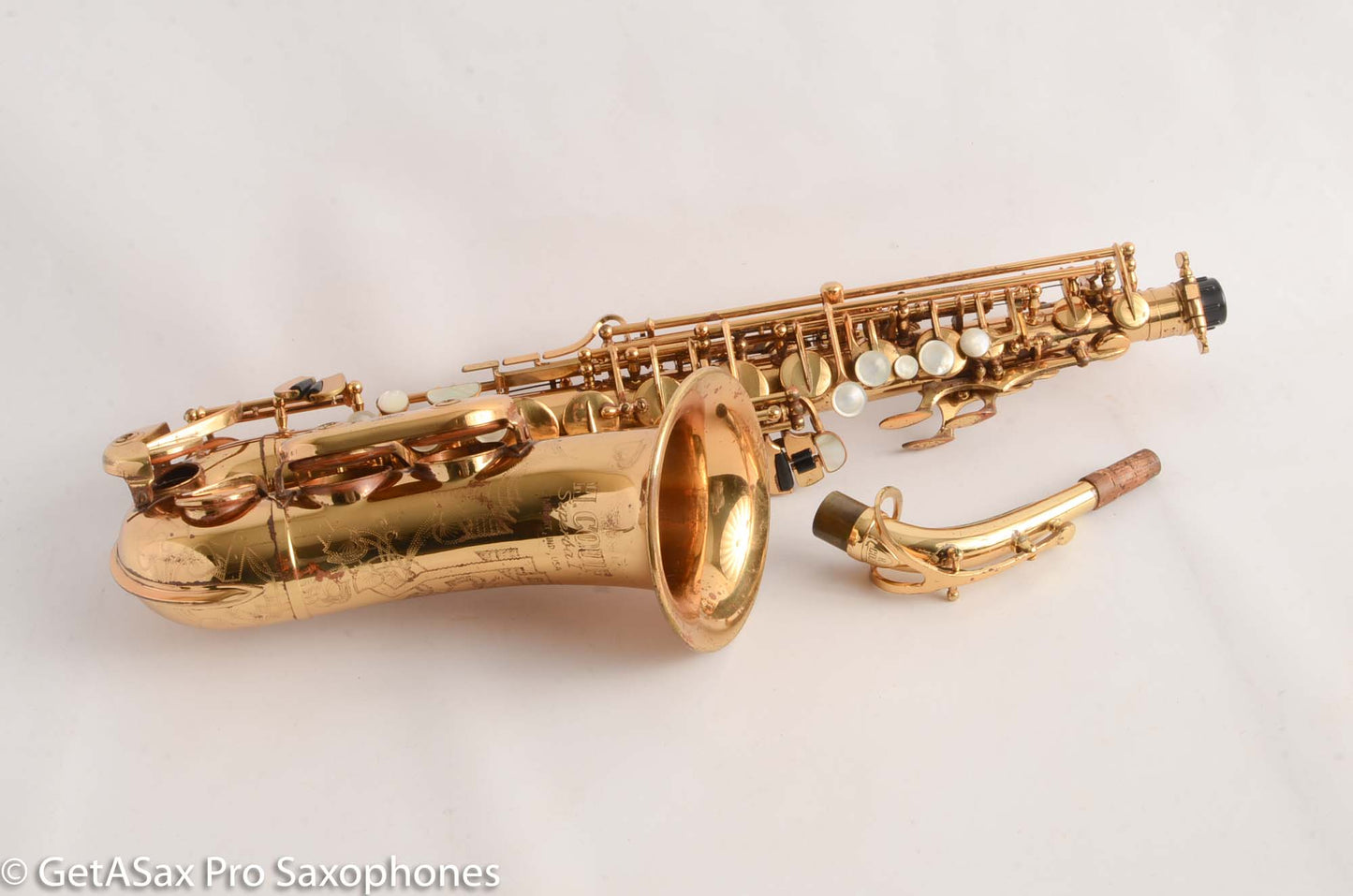 Couf Superba 1 Alto Original Lacquer Fresh High-End Overhaul Plays Great