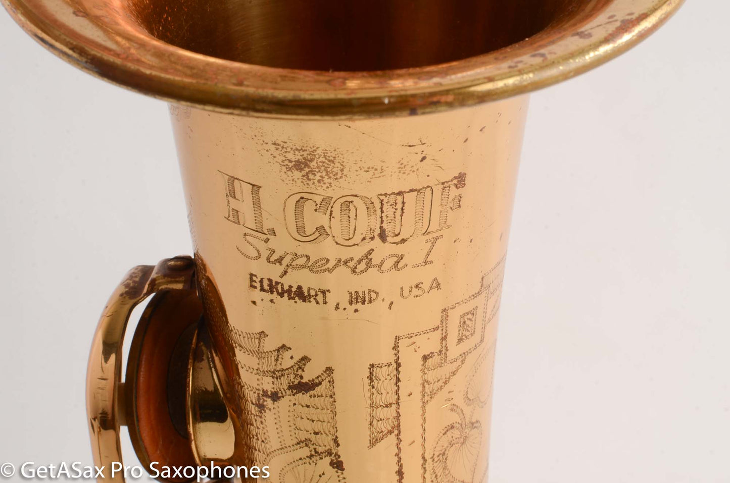 Couf Superba 1 Alto Original Lacquer Fresh High-End Overhaul Plays Great