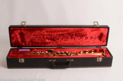 Couf Superba 1 Soprano Saxophone Excellent Condition 81332