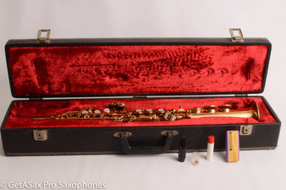 Couf Superba 1 Soprano Saxophone Excellent Condition 81332