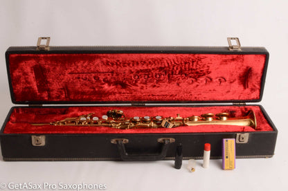 Couf Superba 1 Soprano Saxophone Excellent Condition 81332
