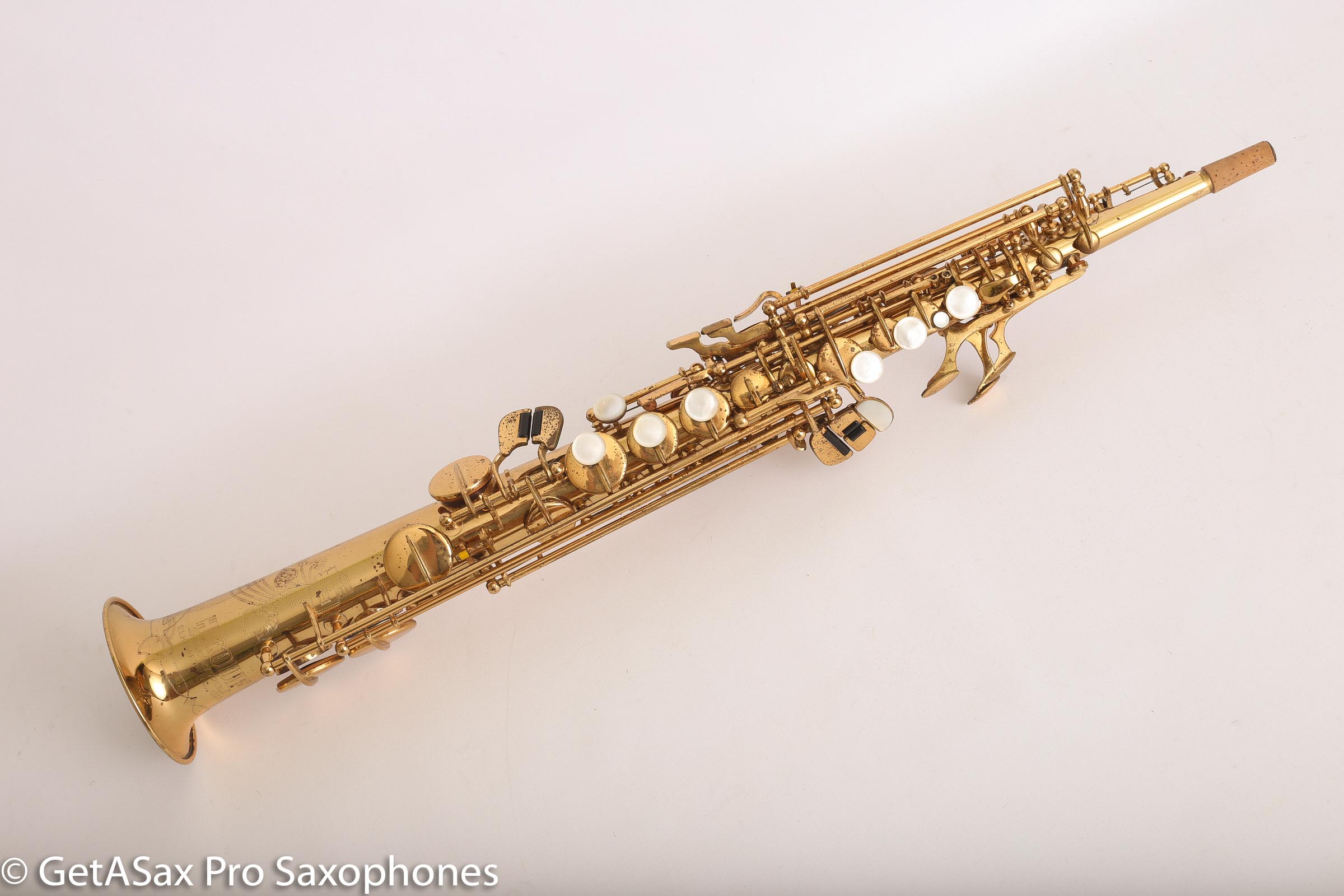Couf Superba 1 Soprano Saxophone 91912 Excellent Overhauled